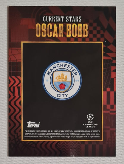 Oscar Bobb - 2024/25 Topps WalkerTKL /10 Manchester City