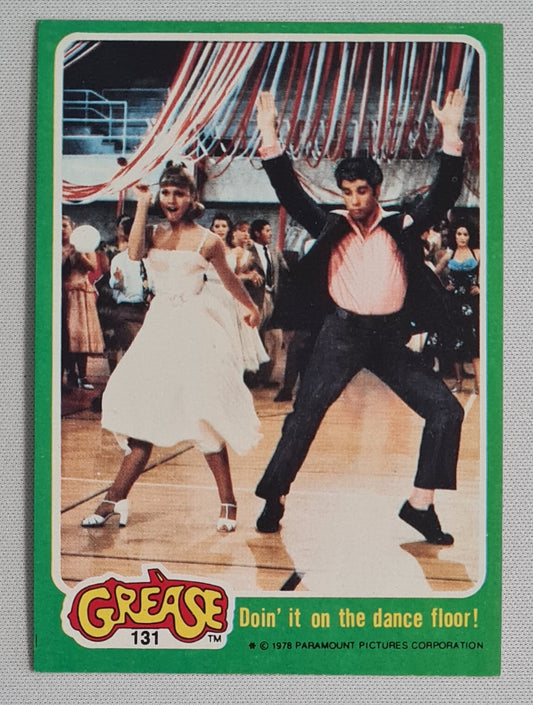 Grease - 1978 Topps Series 2 Doin It On The Dance Floor! #131