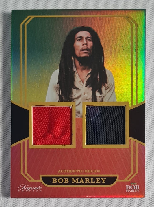 Bob Marley - 2025 Keepsake Relic Dual Patch Worn /50 #83