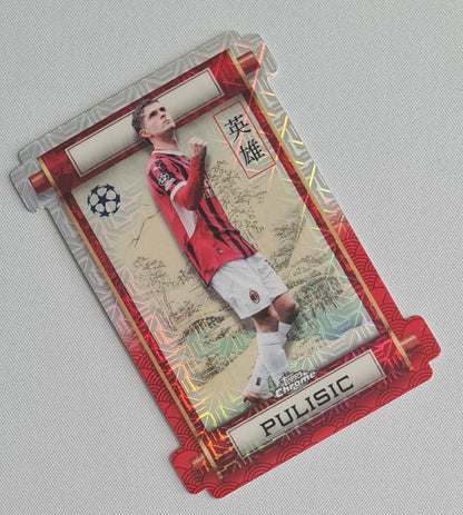 Christian Pulisic - 2024/25 Topps Chrome UCC Japan Hero SSP #HR-7 AC Milan