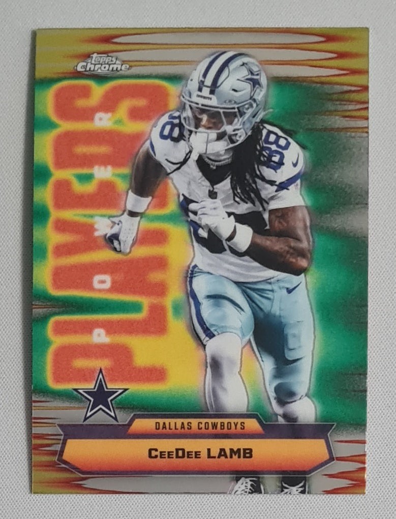 CeeDee Lamb - 2025 Topps Chrome NFL Power Players #PP-23 Dallas Cowboys