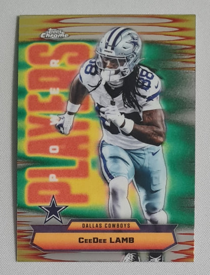 CeeDee Lamb - 2025 Topps Chrome NFL Power Players #PP-23 Dallas Cowboys