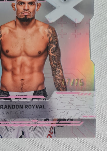 Brandon Royval - 2025 Topps Finest UFC Die-cut /75 #46