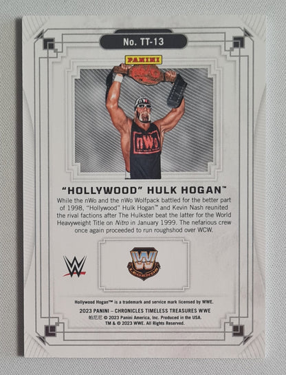 Hollywood Hulk Hogan - 2023 Panini Chronicles Timeless Treasures WWE /99 #TT-13