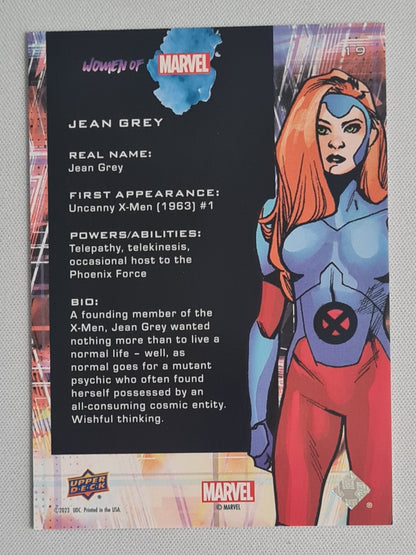 Jean Grey - 2022 Upper Deck Women of Marvel #19