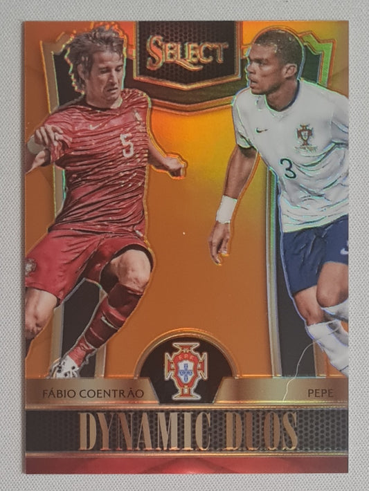 Coentrao & Pepe - 2015/16 Panini Select Dynamic Duo /149 #8 Portugal