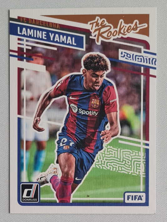 Lamine Yamal - 2023/24 Panini Donruss The Rookies Bronze #25 FC Barcelona