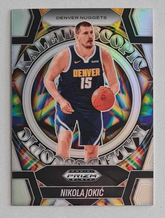 Nikola Jokic - 2024/25 Panini Prizm Black Kaleidoscopic #8 Denver Nuggets