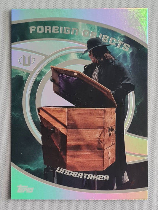 Undertaker - 2025 Topps Universe WWE Foreign Objects #FOB-10