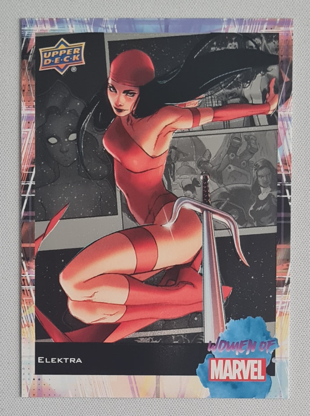 Elektra - 2022 Upper Deck Women of Marvel #37