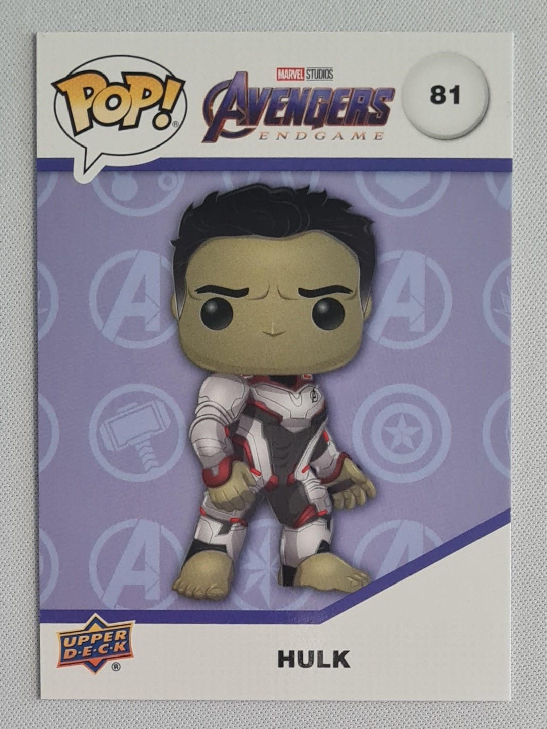 Hulk - 2023 Upper Deck Funko Card #81