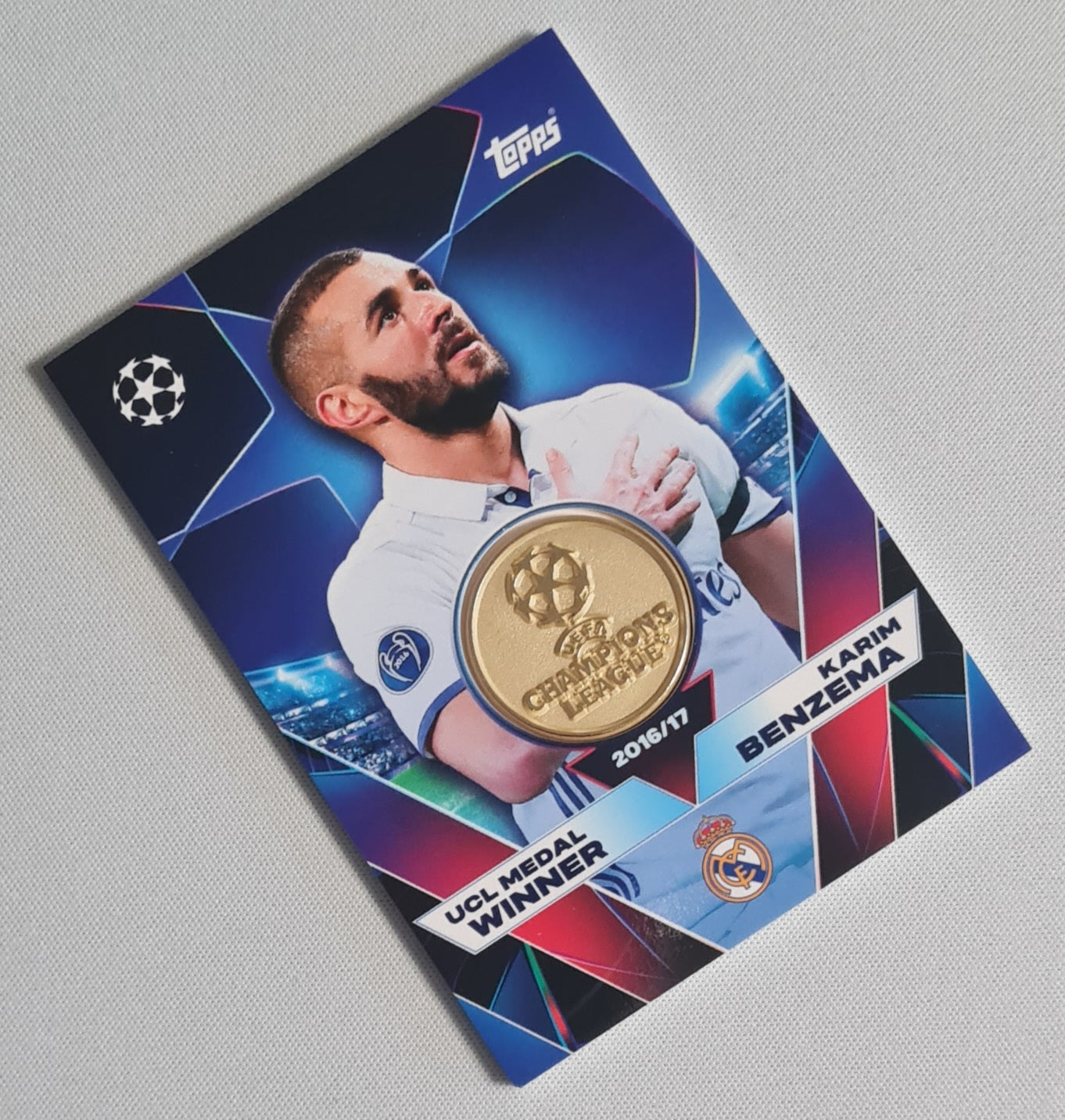 Karim Benzema - 2025/26 Topps Match Attax UCL Medal Winner Real Madrid CF