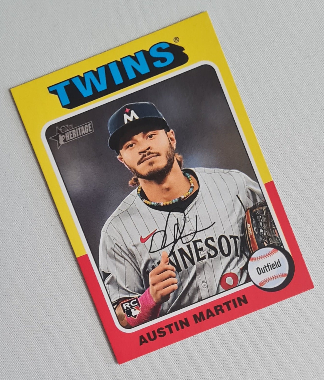 Austin Martin - 2024 Topps Heritage #649 Minnesota Twins