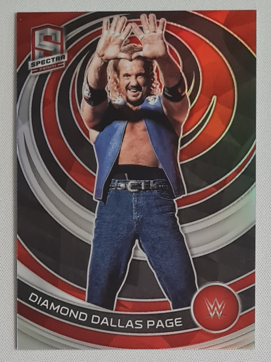 Diamond Dallas Page - 2023 Panini Chronicles Spectra Red Prizm /199 #382