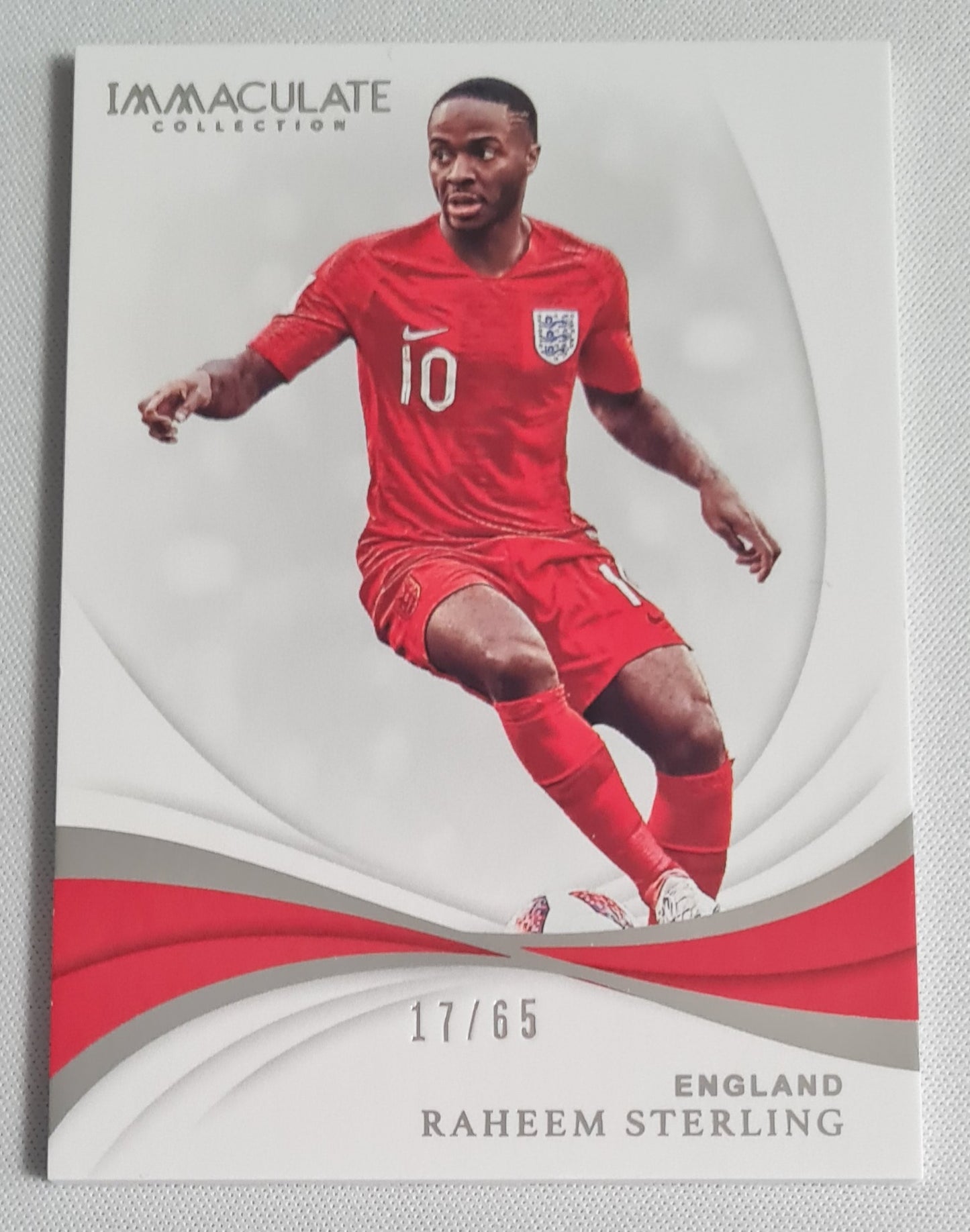 Raheem Sterling - 2018/19 Panini Immaculate /65 #15 England
