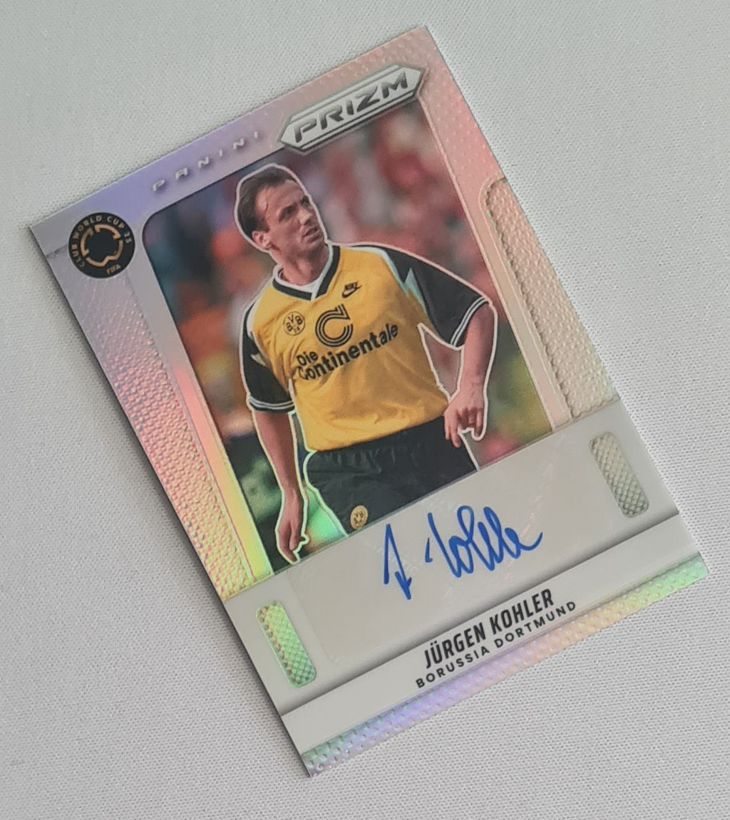 Jurgen Kohler - 2025 Panini Prizm Fifa Club World Cup 2025 Flashback Prizm Auto #FA-JK Borussia Dortmund