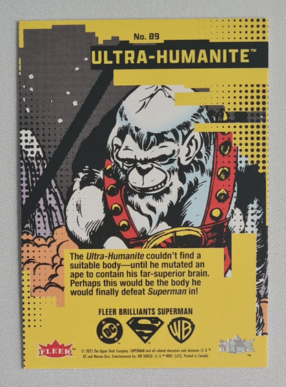 Ultra Humanite - 2025 Fleer Brilliants Superman #89