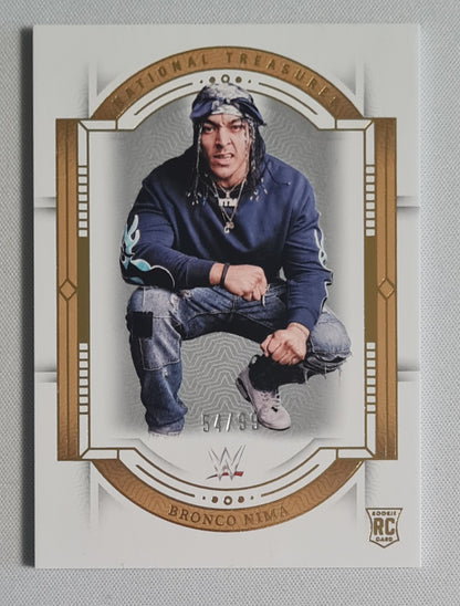 Bronco Nima - 2024 Panini National Treasures Gold /99 #24