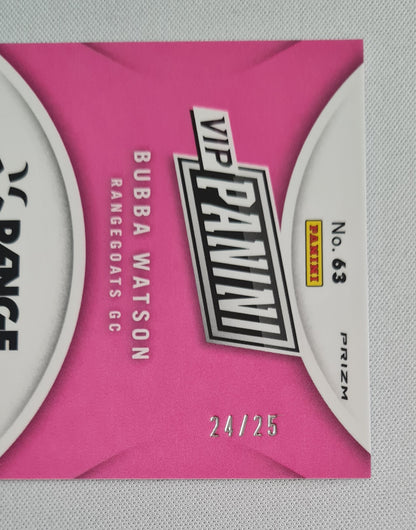Bubba Watson - 2025 Panini The National VIP Prizm /25 #63 Rangegoats GC