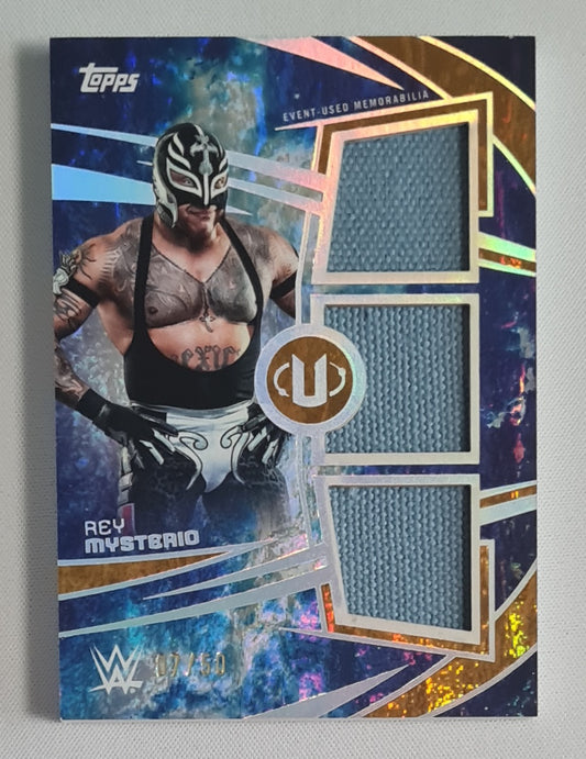 Rey Mysterio - 2025 Topps Universe Triple Superstar Relics /50 #TRS-RMY