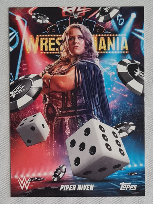 Piper Niven - 2025 Topps WWE WrestleMania 41 (Las Vegas Exclusive) #WM-18
