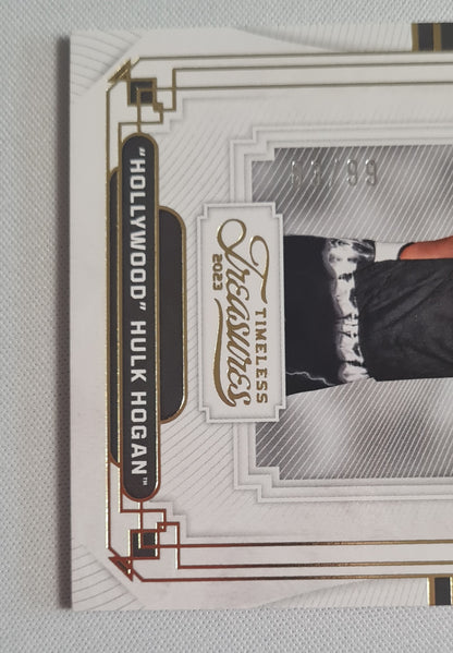 Hollywood Hulk Hogan - 2023 Panini Chronicles Timeless Treasures WWE /99 #TT-13