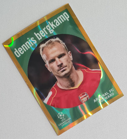 Dennis Bergkamp - 2022/23 Topps Chrome UCL 1959 Insert #59-22 Arsenal FC