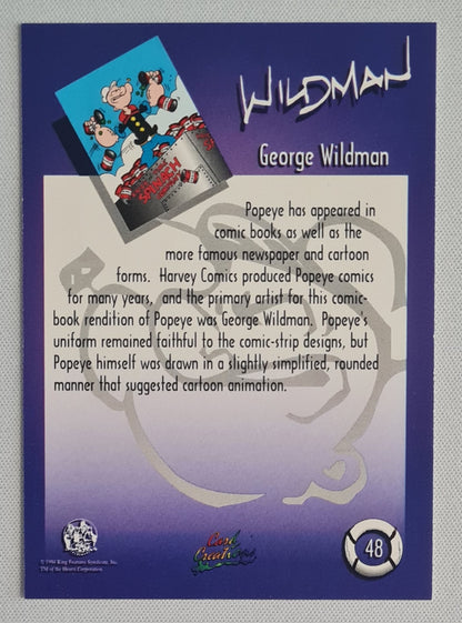 Popeye - 1994 Card Creations Spinach #48