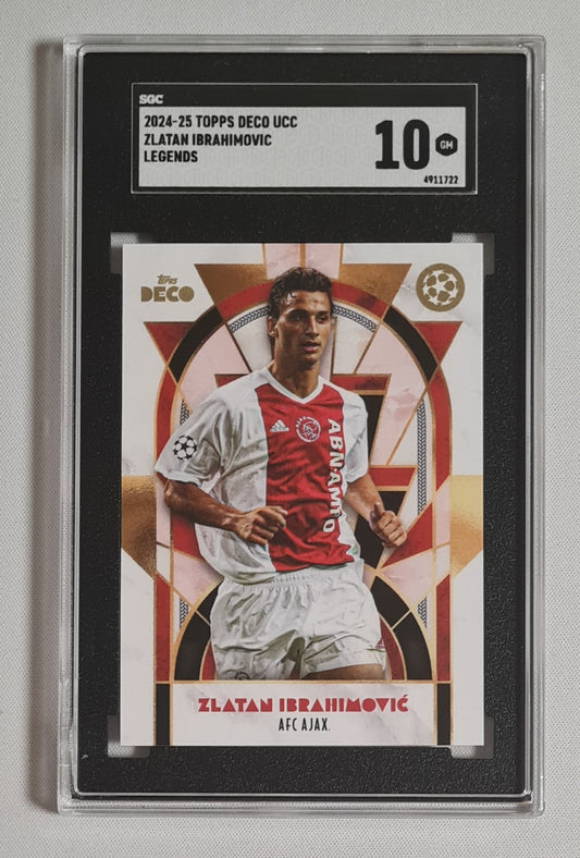 Zlatan Ibrahimovic - 2024/25 Topps Deco UCC Legends SCG 10 AFC Ajax