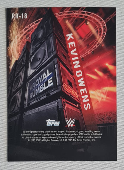 Kevin Owens - 2025 Topps WWE Royal Rumble #RR-18