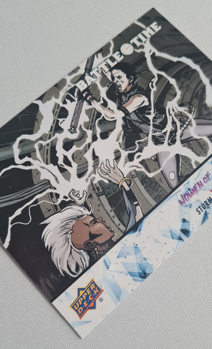 Storm vs Callisto - 2022 Upper Deck Women of Marvel Battle Time #BT-13