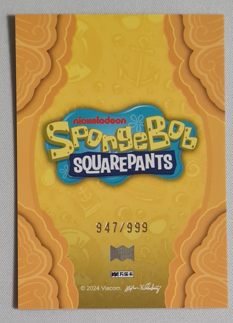 Patrick Star - 2024 Viacom Spongebob Squarepants /999 Gold #WLSB2-SBR-19