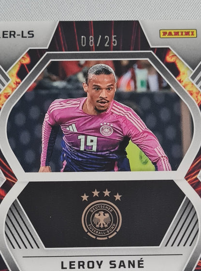 Leroy Sane - 2023/24 Panini Obsidian Eruption Patch /25 #ER-LS Germany