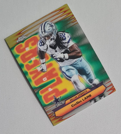 CeeDee Lamb - 2025 Topps Chrome NFL Power Players #PP-23 Dallas Cowboys
