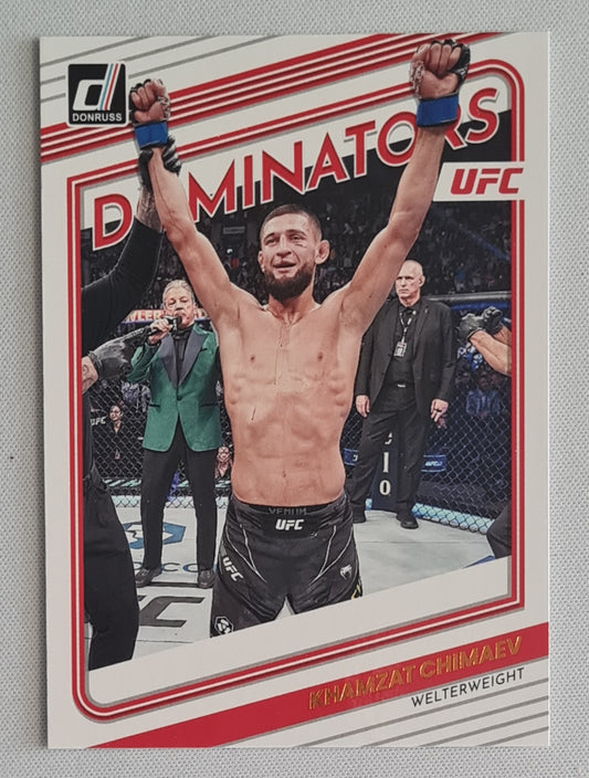 Khamzat Chimaev - 2023 Panini Donruss UFC Dominators #6