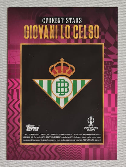 Giovani Lo Celso - 2024/25 Topps WalkerTKL Current Stars /75 Real Betis