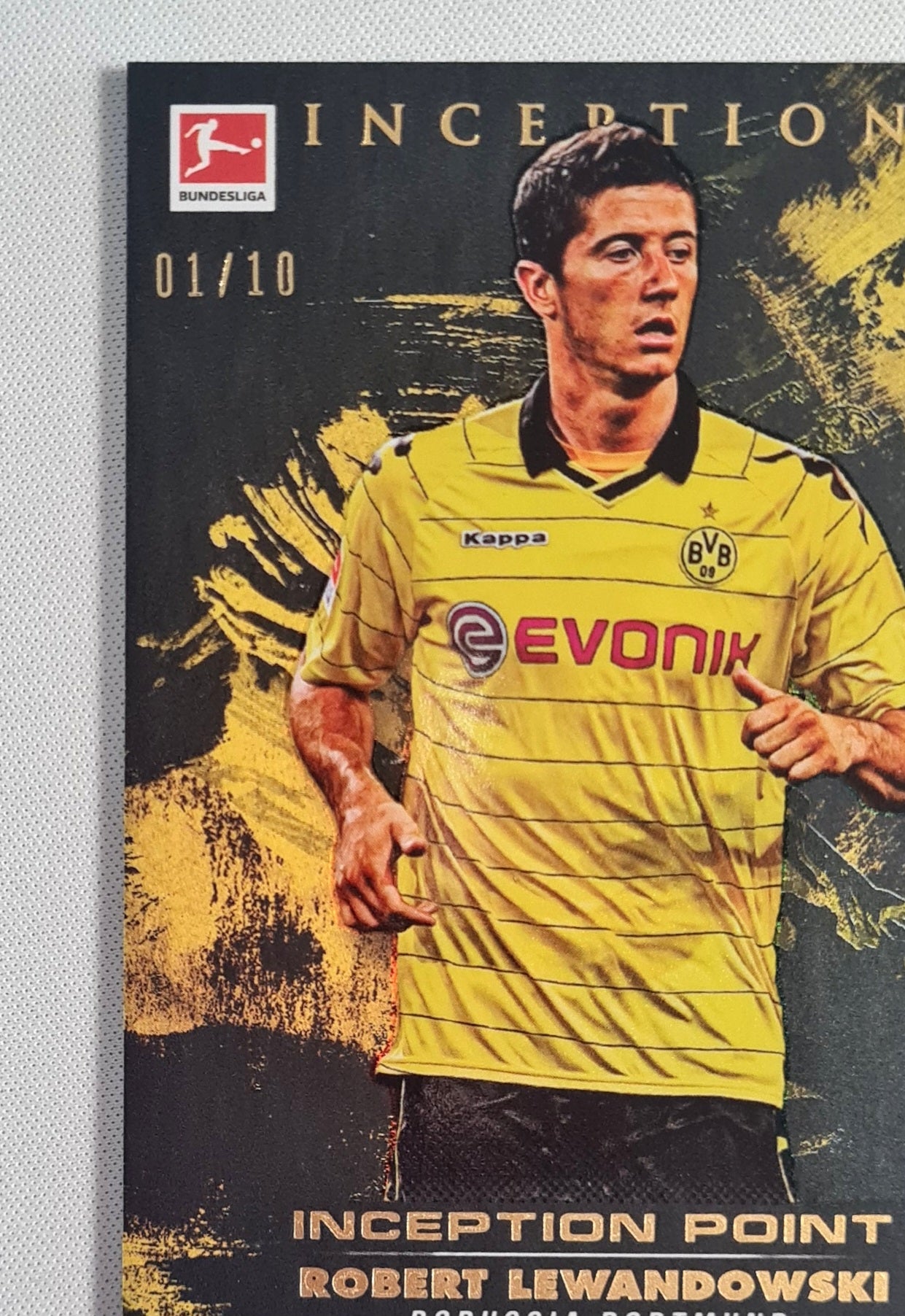 Robert Lewandowski - 2025 Topps Bundesliga Inception Point /10 Borussia Dortmund