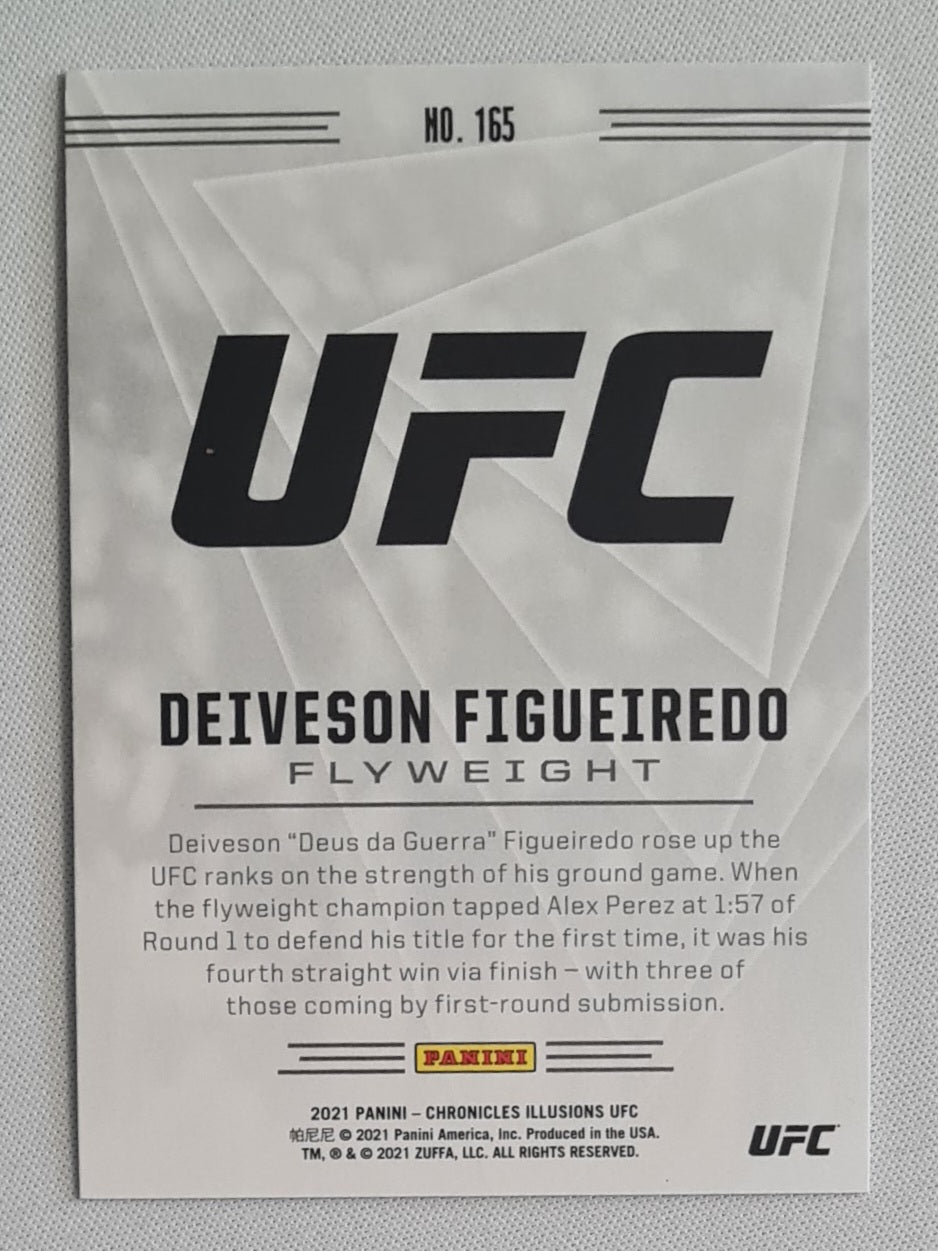 Deiveson Figueiredo - 2021 Panini Chronicles Illusions UFC #165
