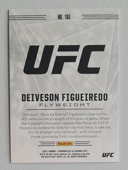 Deiveson Figueiredo - 2021 Panini Chronicles Illusions UFC #165
