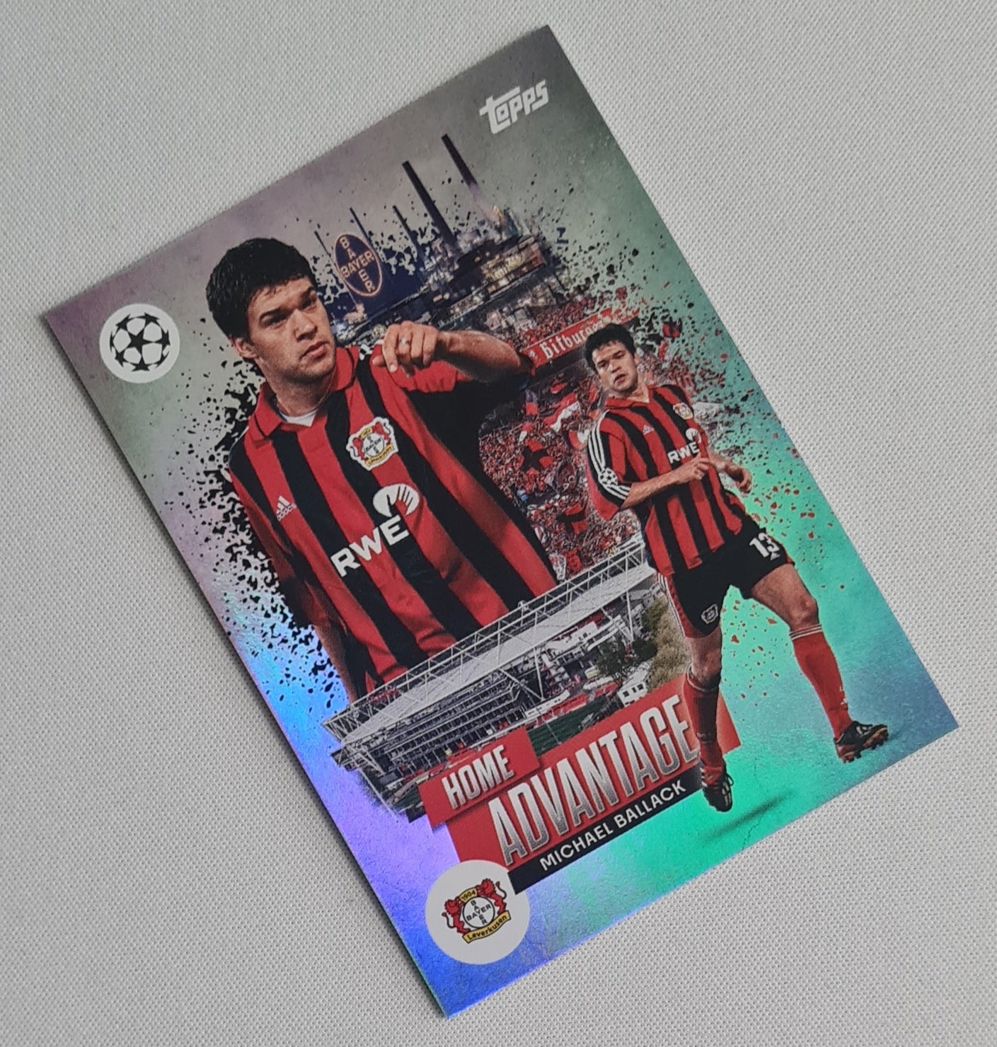 Michael Ballack - 2025/26 Topps UEFA UCC Home Advantage #HP-18 Bayer 04 Leverkusen