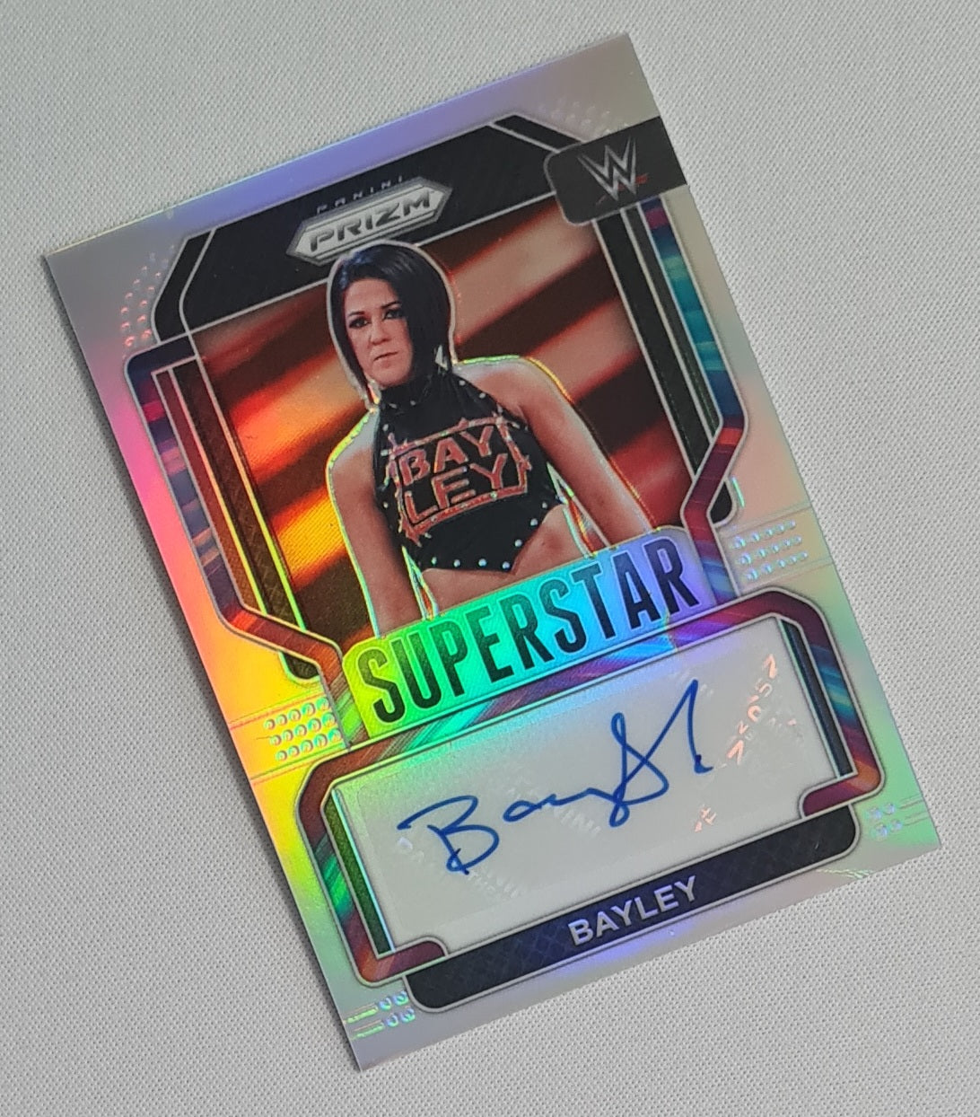 Bayley - 2022 Panini Prizm WWE Superstar Auto #SA-BLY
