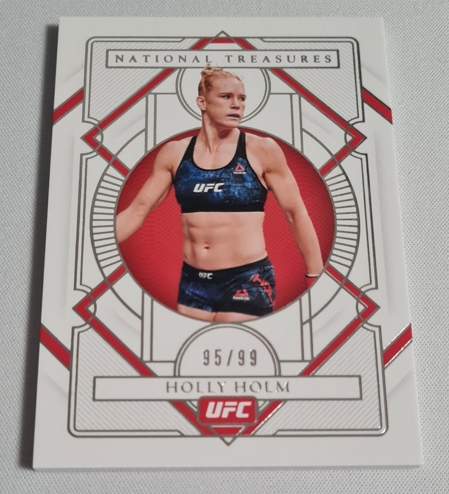 Holly Holm - 2021 Panini Chronicles National Treasures UFC /99 #344