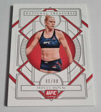 Holly Holm - 2021 Panini Chronicles National Treasures UFC /99 #344