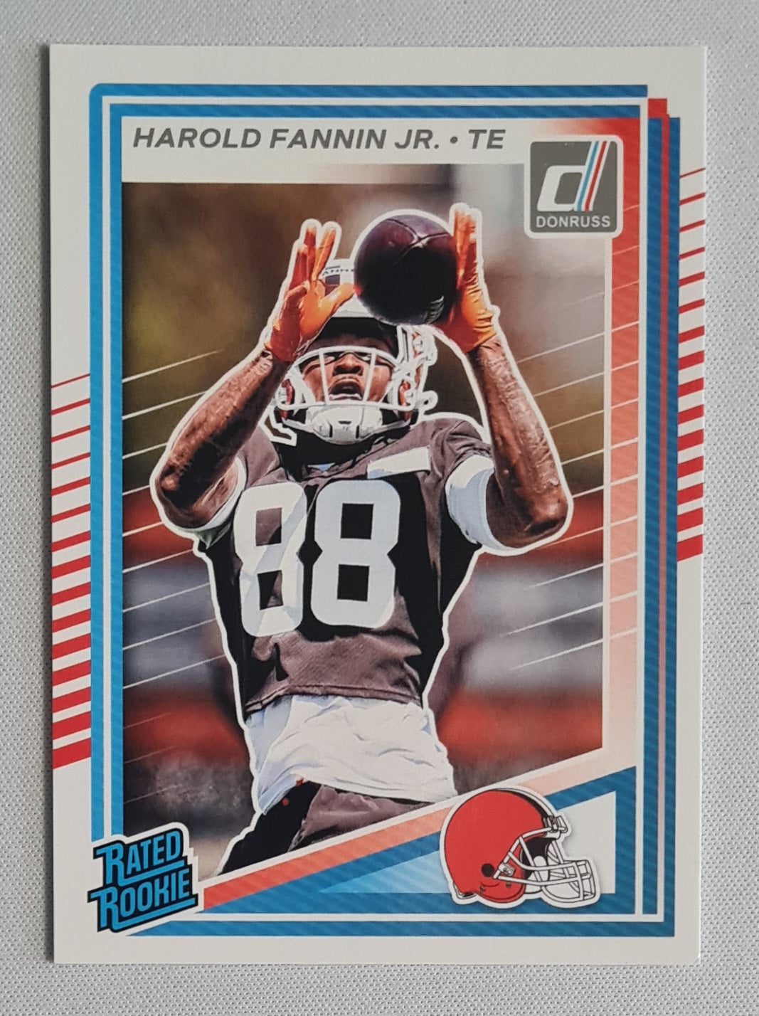 Harold Fannin Jr - 2025 Panini Donruss Football Rated Rookie #373 Cleveland Browns