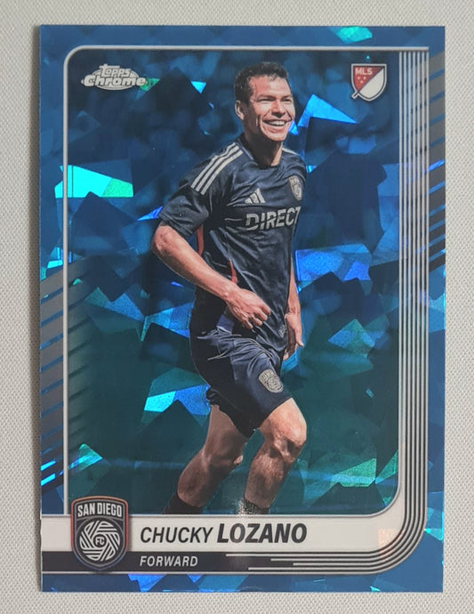 Chucky Lozano - 2025 Topps Chrome Sapphire MLS #135 San Diego FC