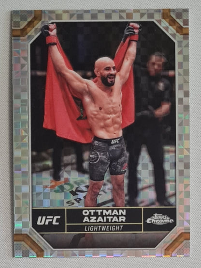 Ottman Azaitar - 2024 Topps Chrome UFC X-Fractor #109