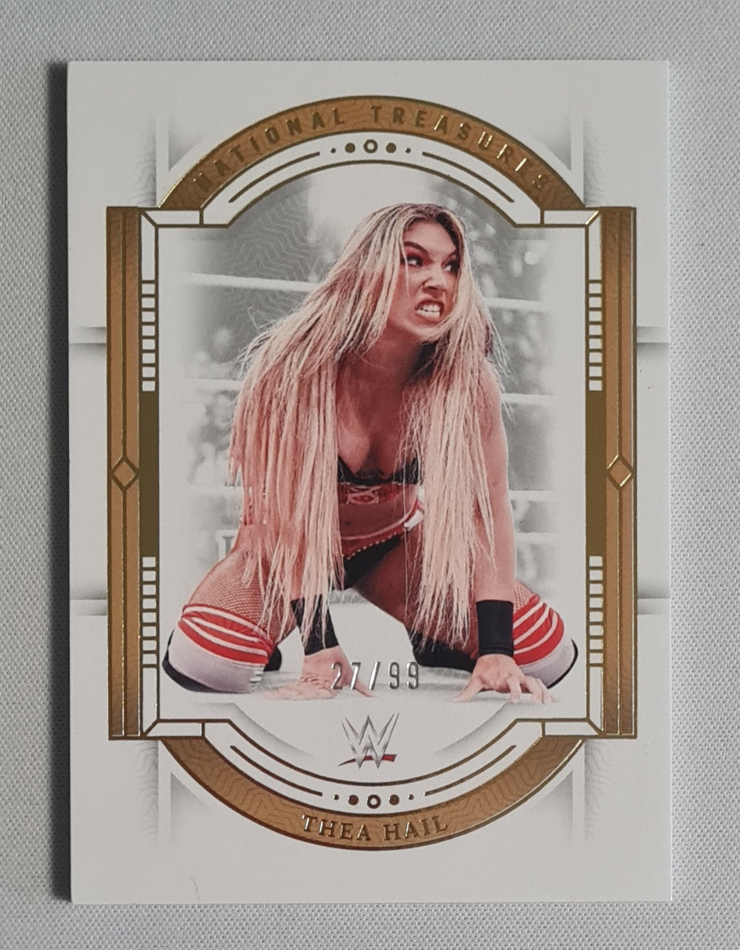 Thea Hail - 2024 Panini National Treasures Gold /99 #96
