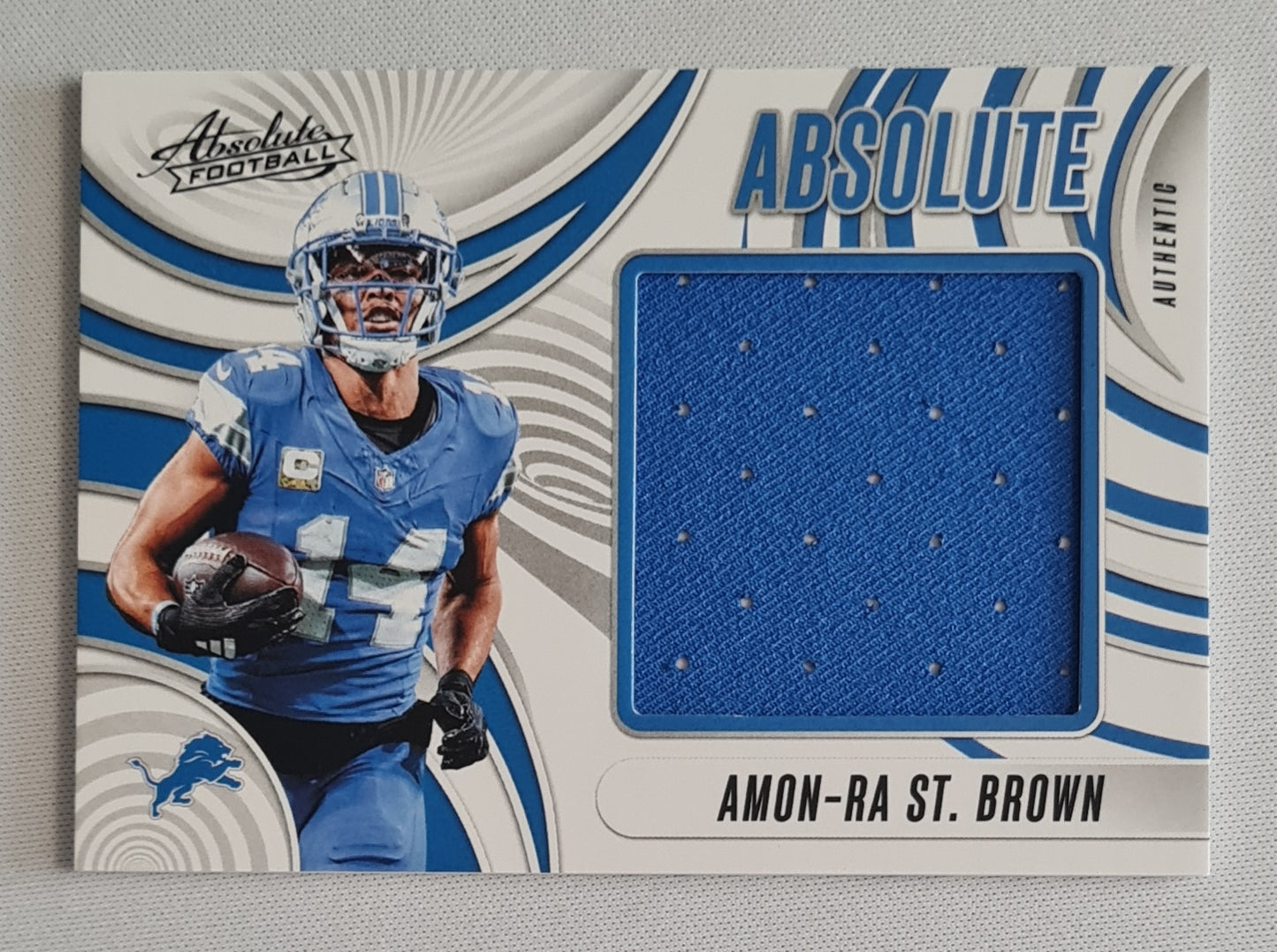 Amon Ra St Brown - 2025 Panini Absolute Authentic #AJ-ASB Detroit Lions