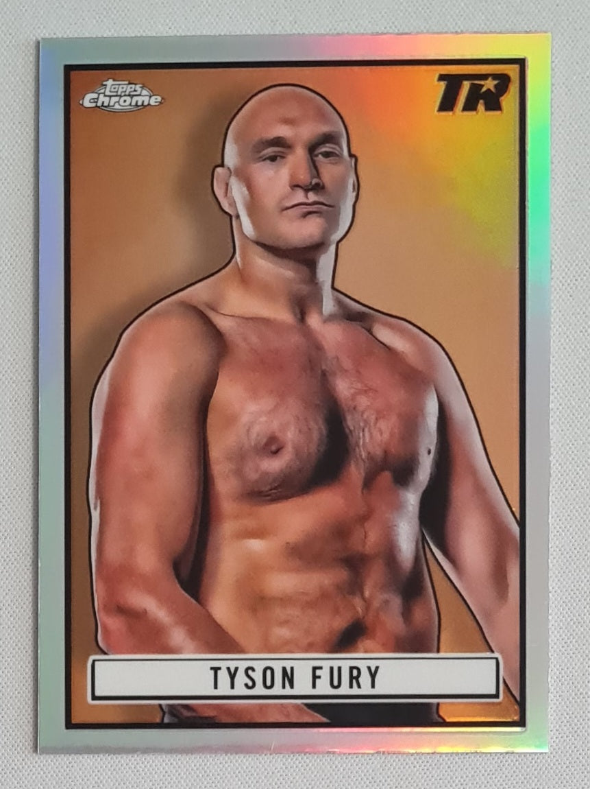 Tyson Fury - 2024 Topps Chrome Boxing 1951 Boxing Ringside #TR-13