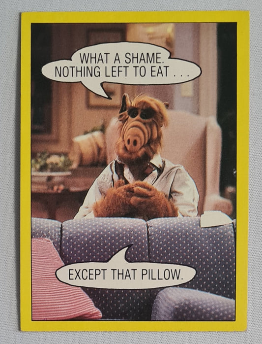 Alf "What a shame" - 1987 Topps #34